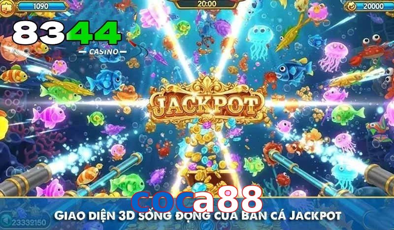 List game bắn cá siêu hay tại coca88 nên trải nghiệm